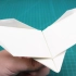 纸飞机大师的神作品！飞行时像蝙蝠一样扇动翅膀