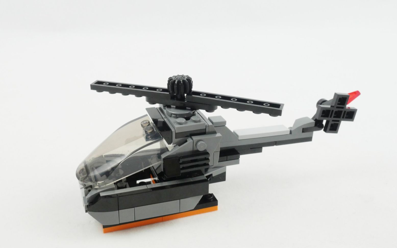 坏雪积木 乐高lego超级赛车75892 r模式直升机速拼