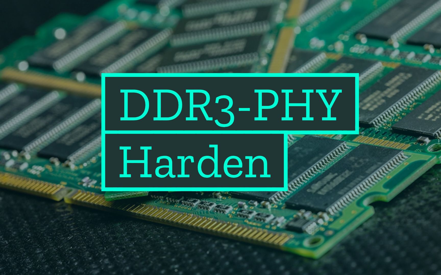 【移知公开课】DDR3-PHY Harden全面指南