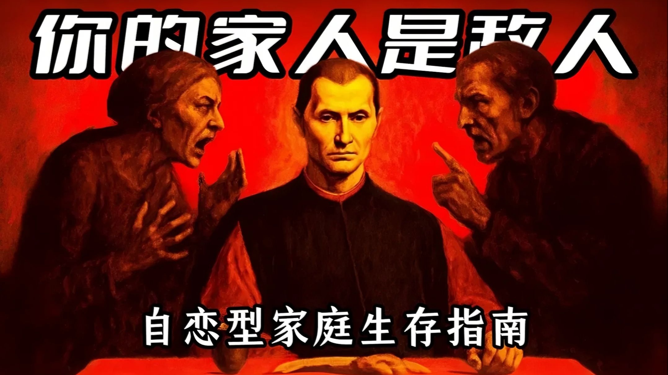 应对自恋型家庭生存指南-马基雅维利式
