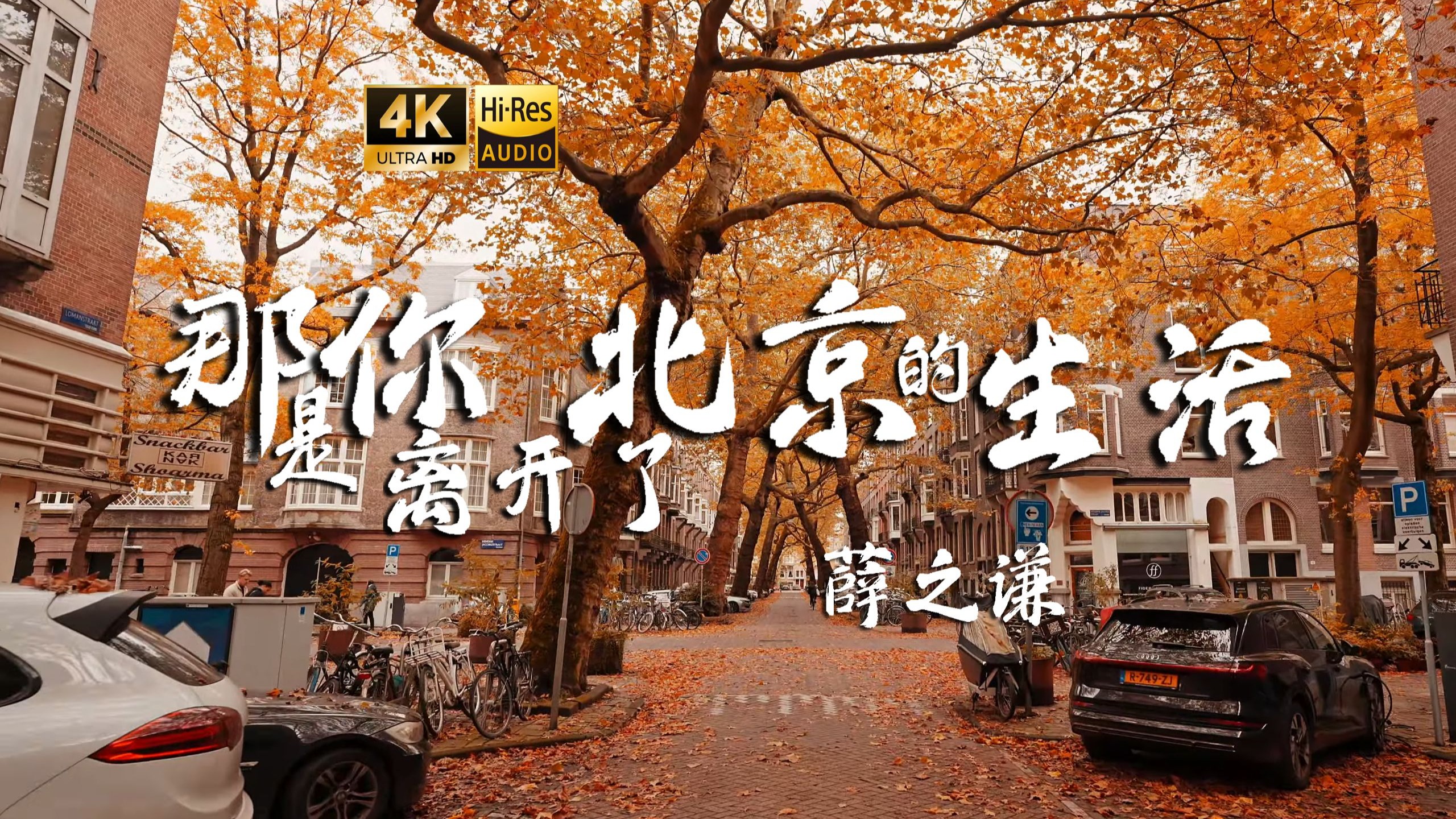 【4K Hi-Res】那是你离开了北京的生活_薛之谦 跟我有什么关系