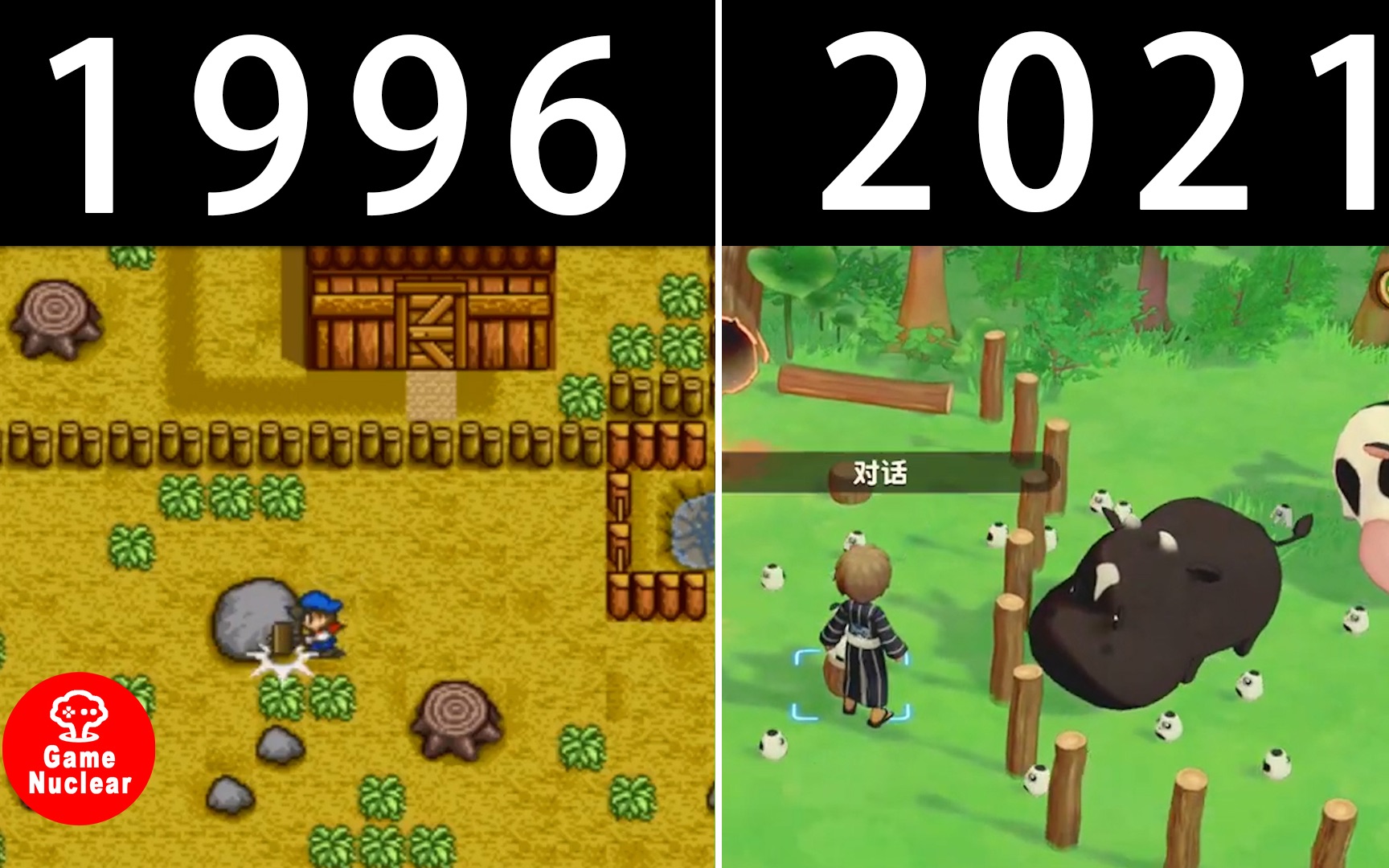 牧场物语游戏进化史（Evolution of Harvest Moon）（1996-2021）