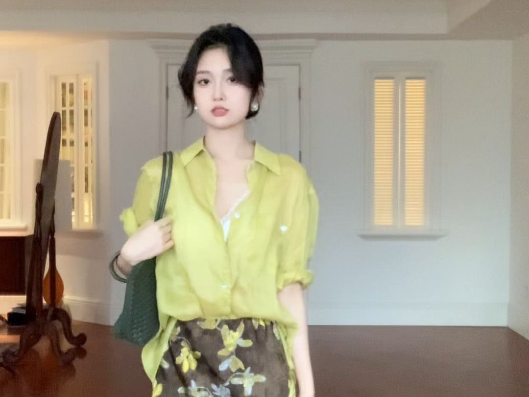 好显白的绿色