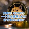 狗狗币（DOGE）一个月内暴跌28%！能否重回1美元