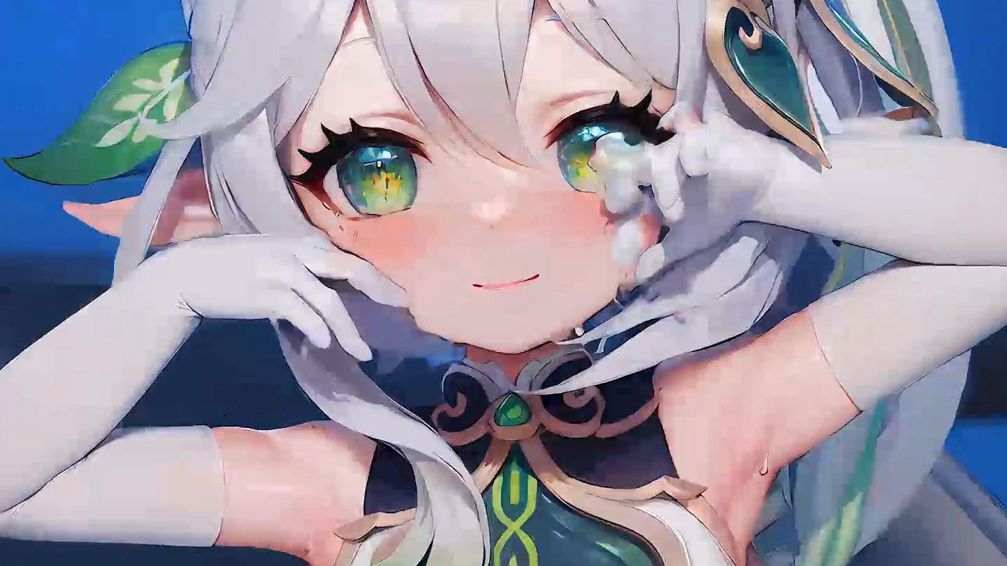 [AI Animation] Nasida's White Silk Reward ❤️