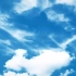 纸飞机蓝色天空毕业季片头视频素材