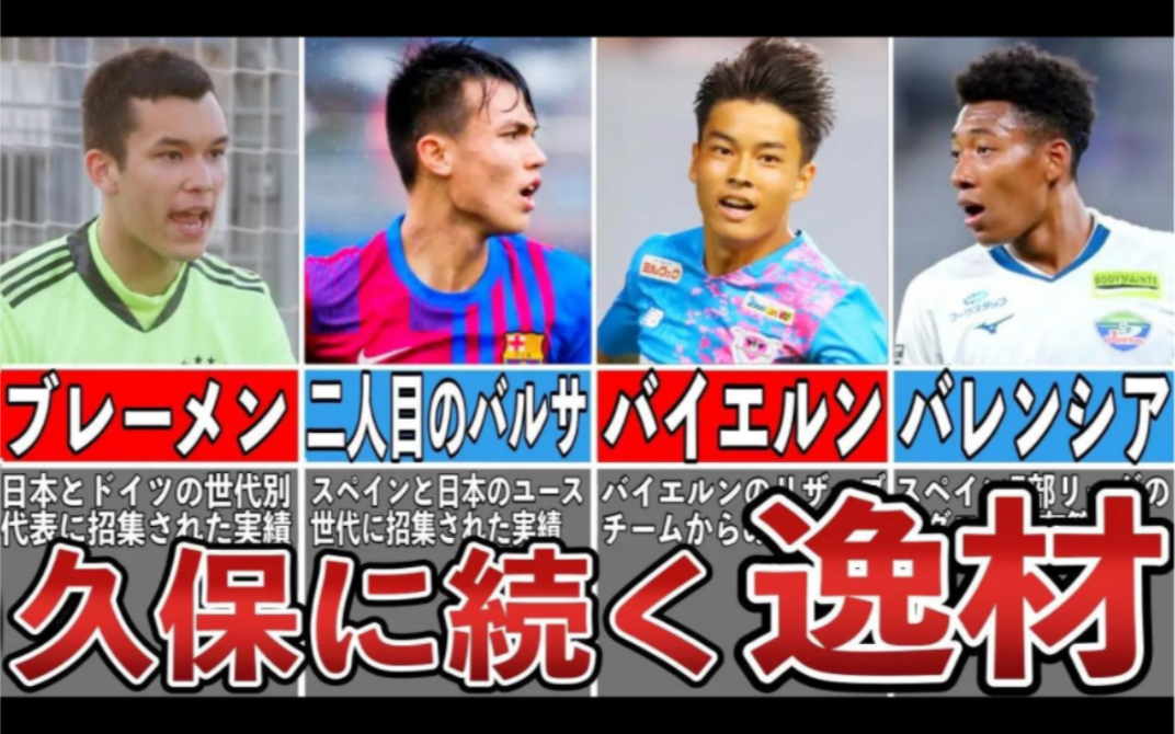 【搬运/中字】下一个久保建英？日本足球的未来新星——年少留洋篇