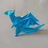 折纸教程，学会了这款喷火龙折纸，你就是最靓的仔！