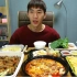 【韩国吃播】【奔驰小哥】奔驰哥BANZZ吃炒鸡排、炖鸡、鸡蛋卷、 香肠