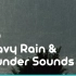 [YouTube搬运] 提高专注力 学习背景音｜4小时雷雨天气 白噪音 Rain Sound，White Noise｜