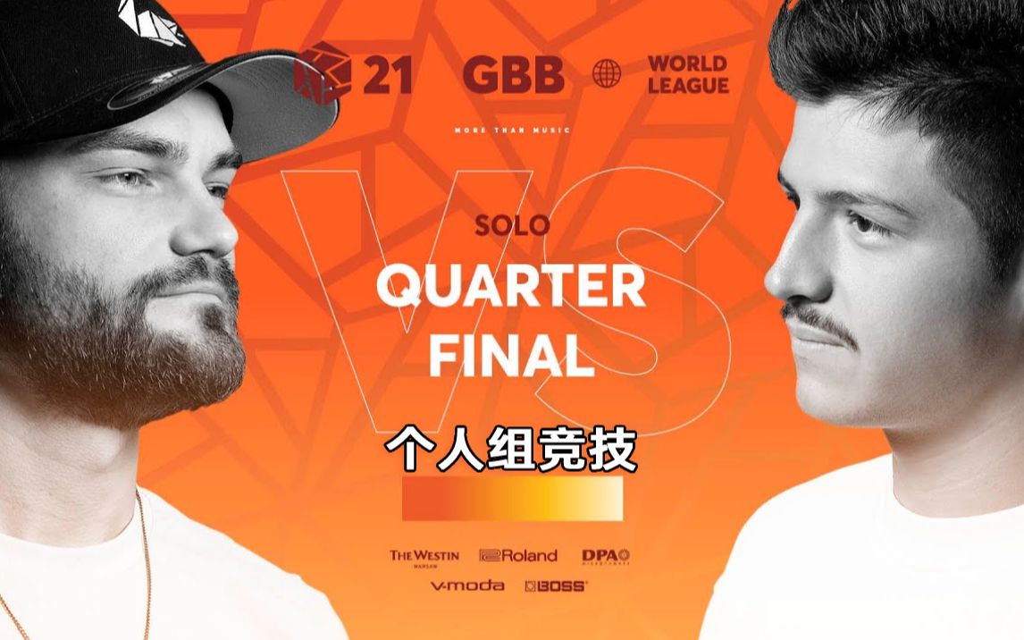 B-Art 🇳🇱 Vs RIVER' 🇫🇷 | GBB21 Beatbox世界联赛 | 个人组 8进4_哔哩哔哩_bilibili