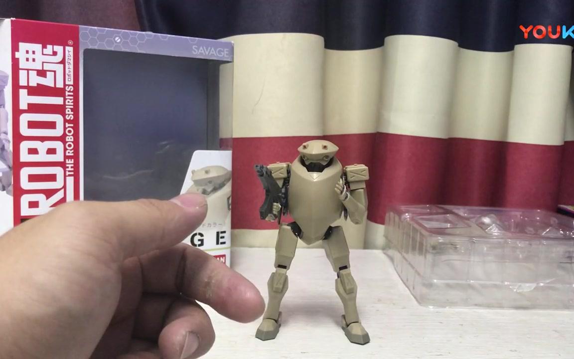吃拉面的熊 玩具分享60 robot魂全金属狂潮野蛮人_超清