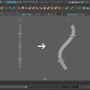 Maya教学：曲线点变形器(Point on Curve Deformer
