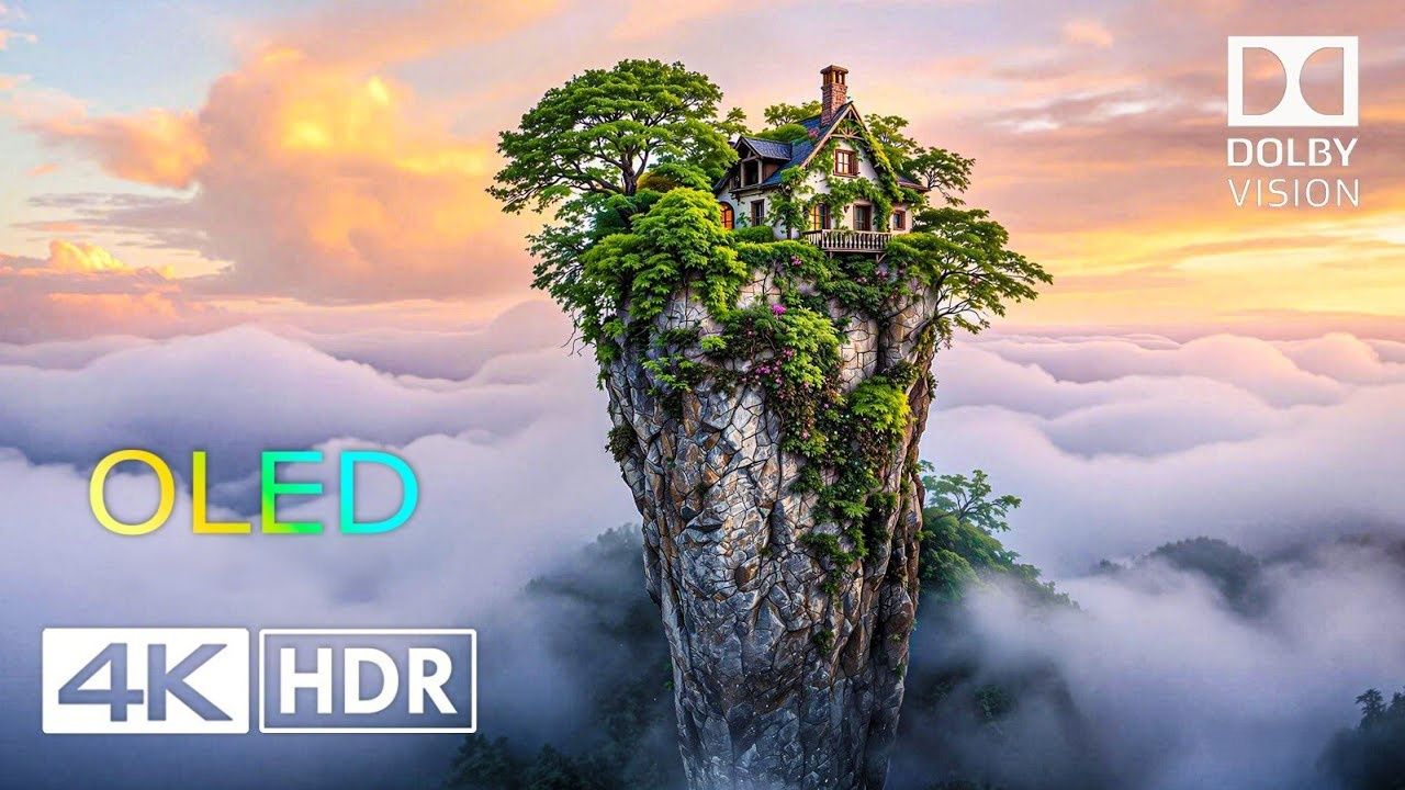 【𝟒𝐊 𝐇𝐃𝐑】林海深处的静默光影｜超高清风景演示｜视觉盛宴