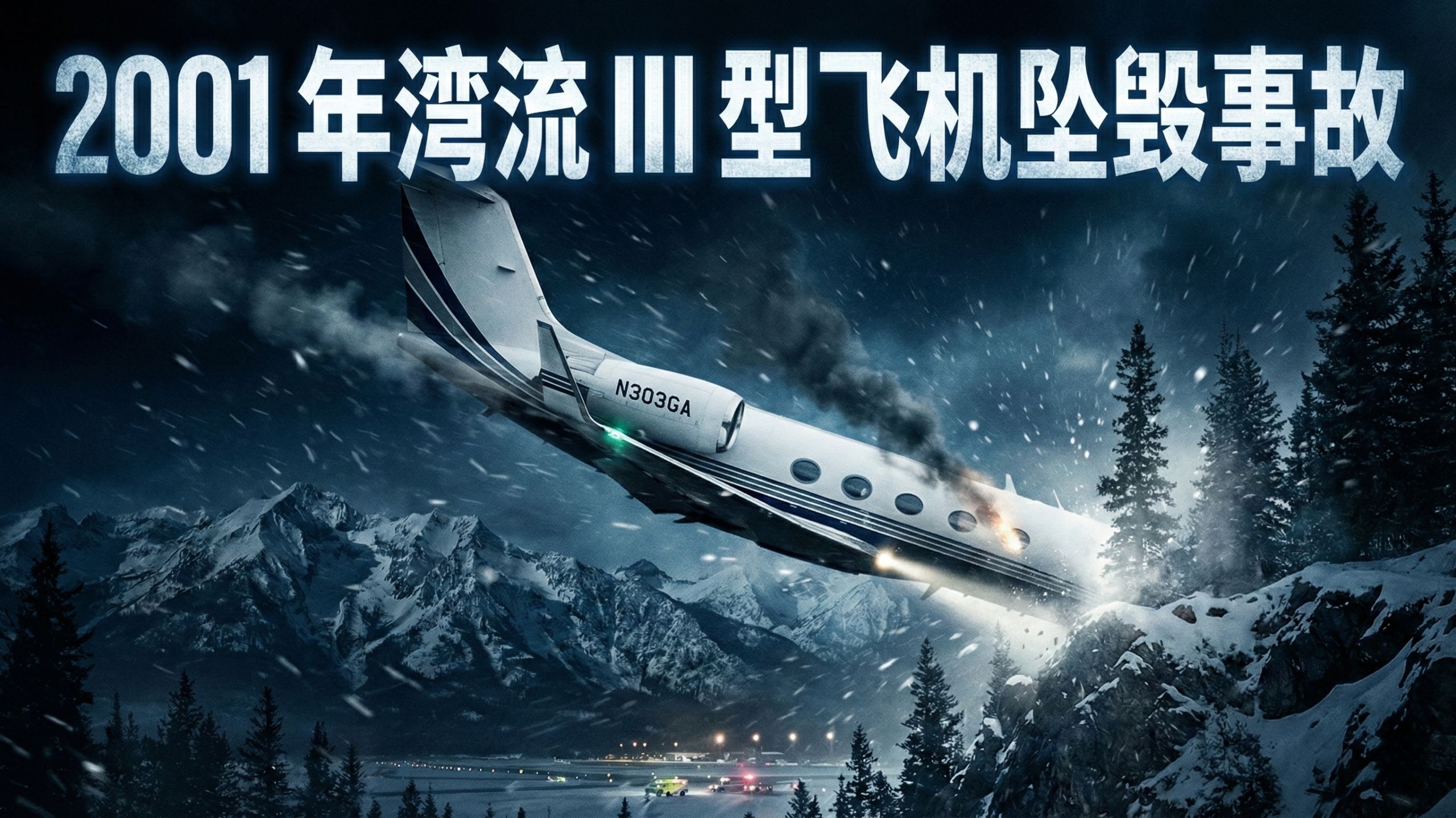 为了赶一场生日宴，18人葬身雪山！这就是“钞能力”的代价？2001 年湾流 III 型飞机坠毁事故。空中浩劫S26E01