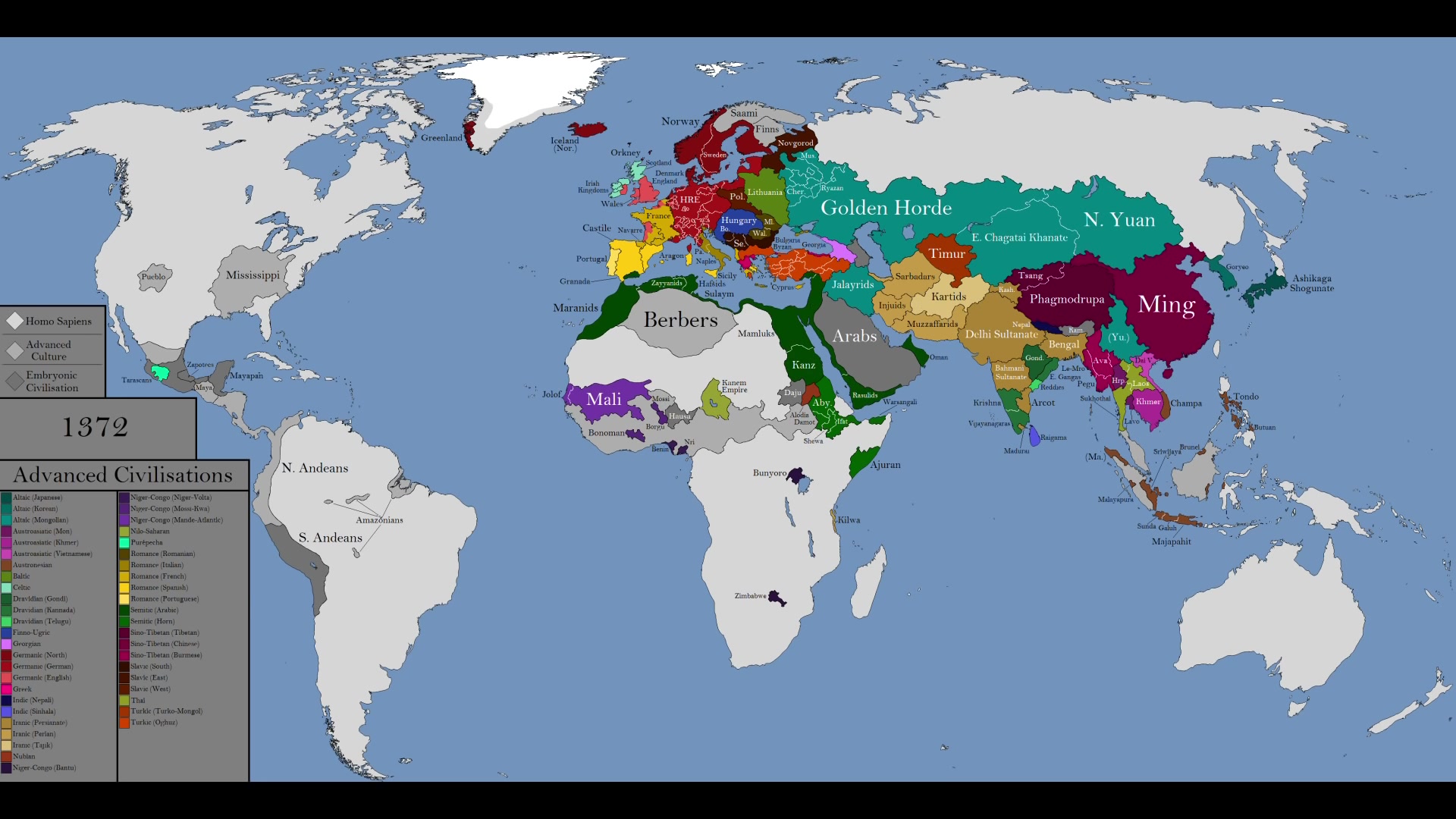 蒙古帝国的扩张