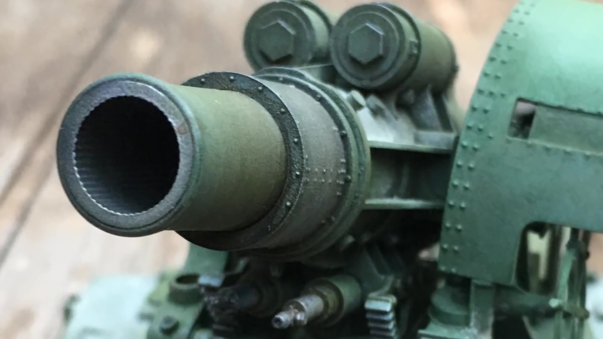 【ytb】斯柯达 30,5 cm, 1/35, 匈牙利,第一次世界大战大炮!