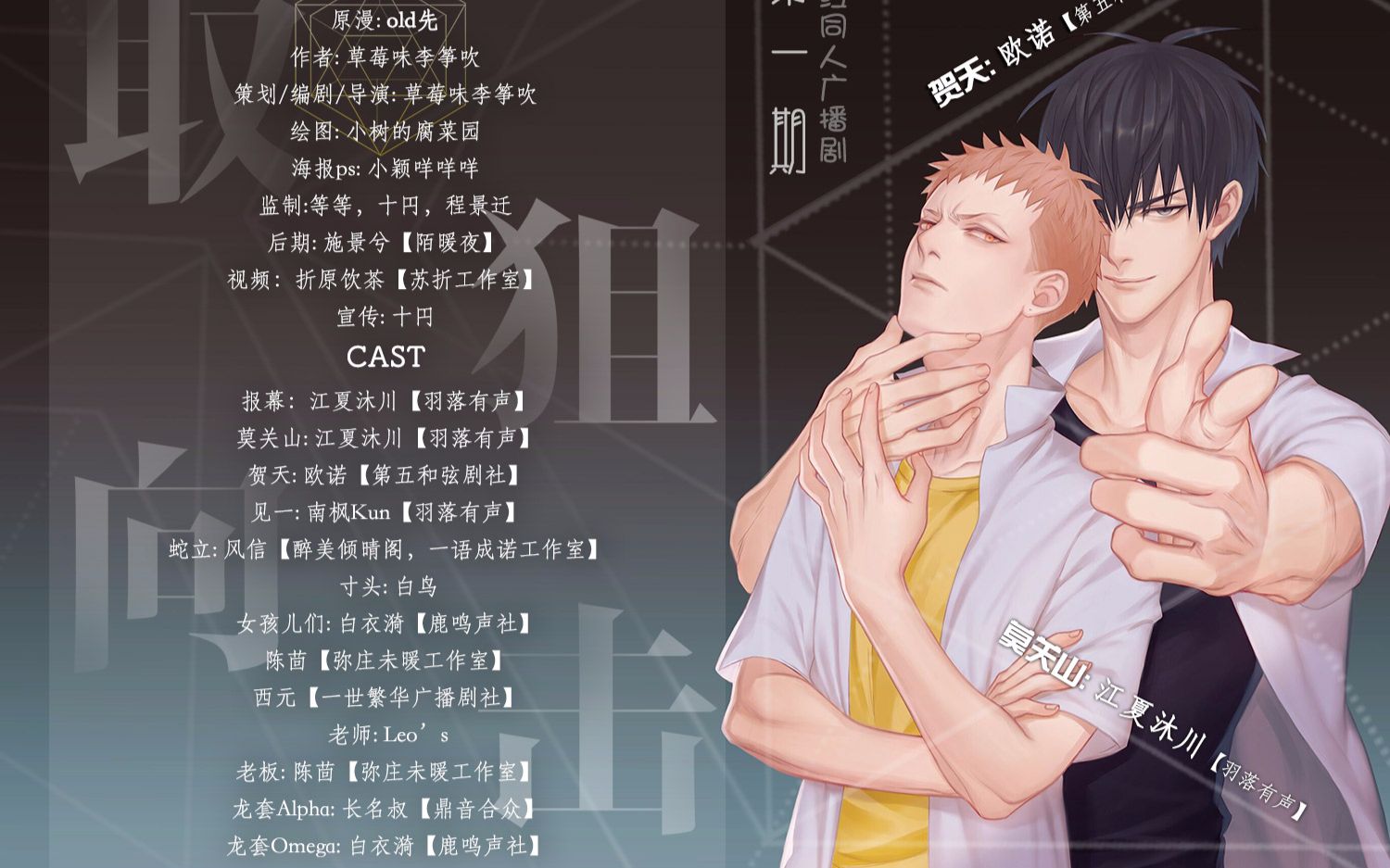 【19天贺红同人dm广播剧】取向狙击(第一期)