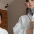 张柏芝和小儿子拍短视频