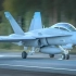 芬兰空军F/A-18D大黄蜂战斗攻击机公路起降