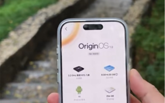 如果你的iPhone刷上了OriginOS