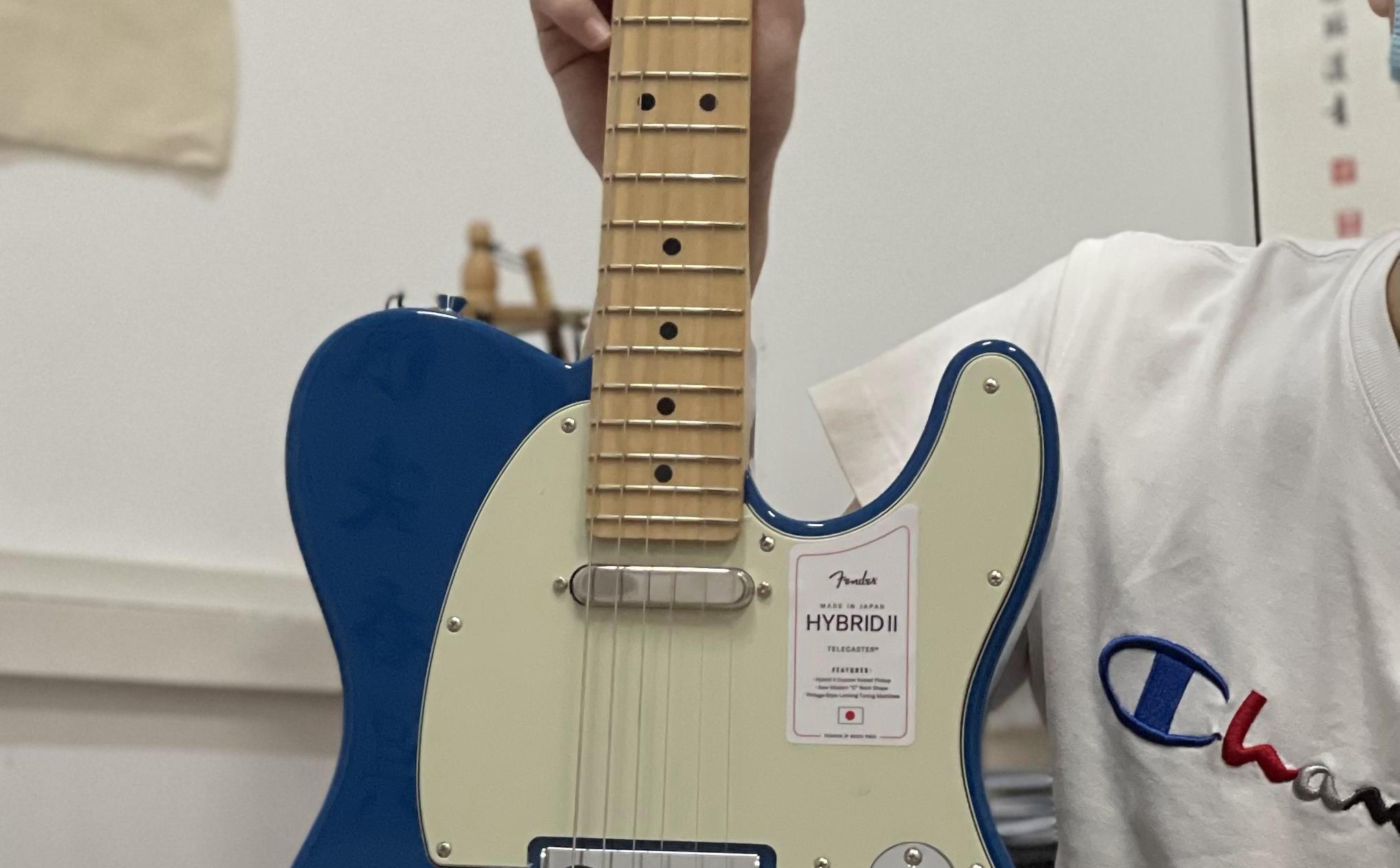 日芬【Fender Japan Hybrid II Telecaster2 】开箱（小整活