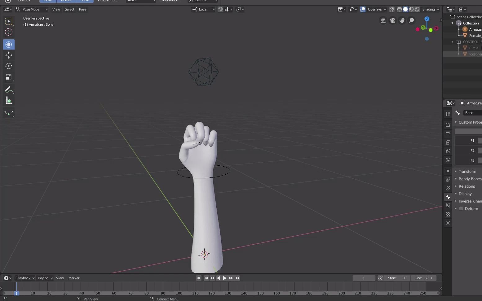 Blender 2.80角色绑定流程05_手部绑定_哔哩哔哩_bilibili