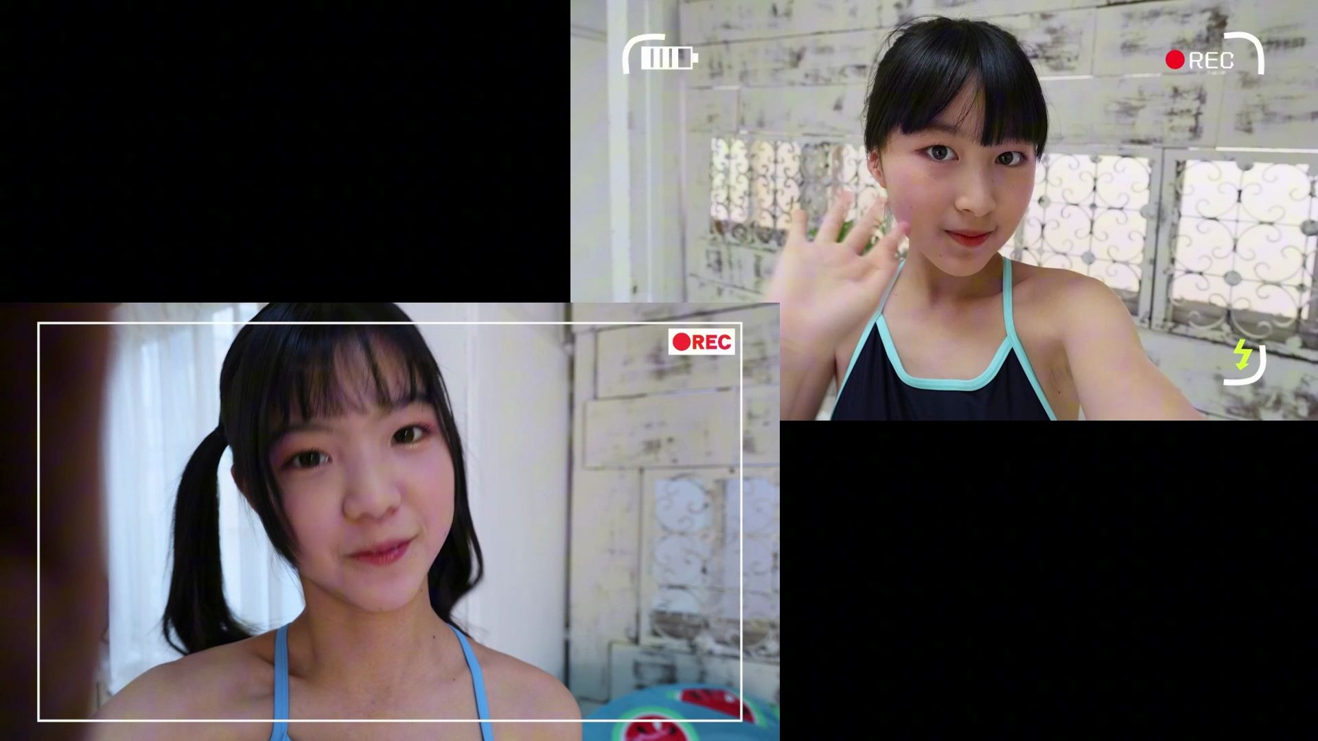 Miki Izuki and Raoh Izuki newcomer sister竞泳登场
