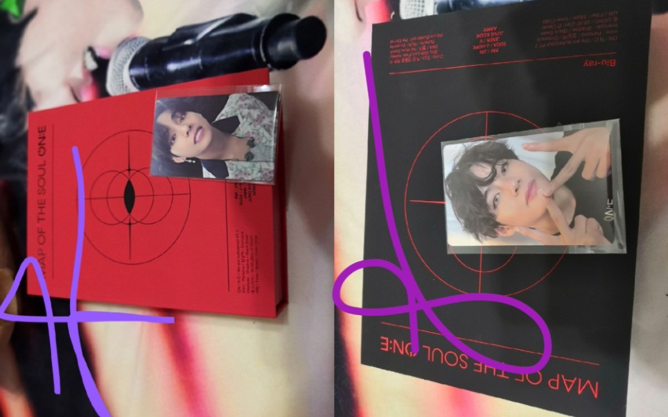 BTS MAP OF THE SOUL ON:E DVD开箱-哔哩哔哩