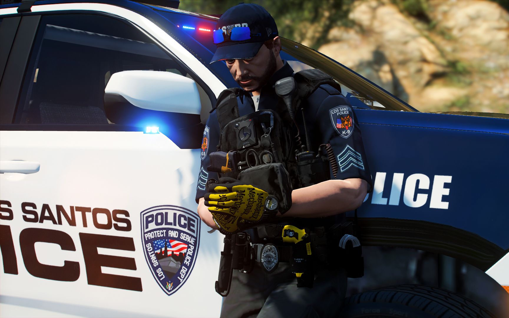 【GTA Online】：LSPD市区巡逻/新汽车抓捕工具实录/游戏实录