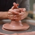 【陶艺】炻器浅碗的制作过程 拉坯修坯到成型