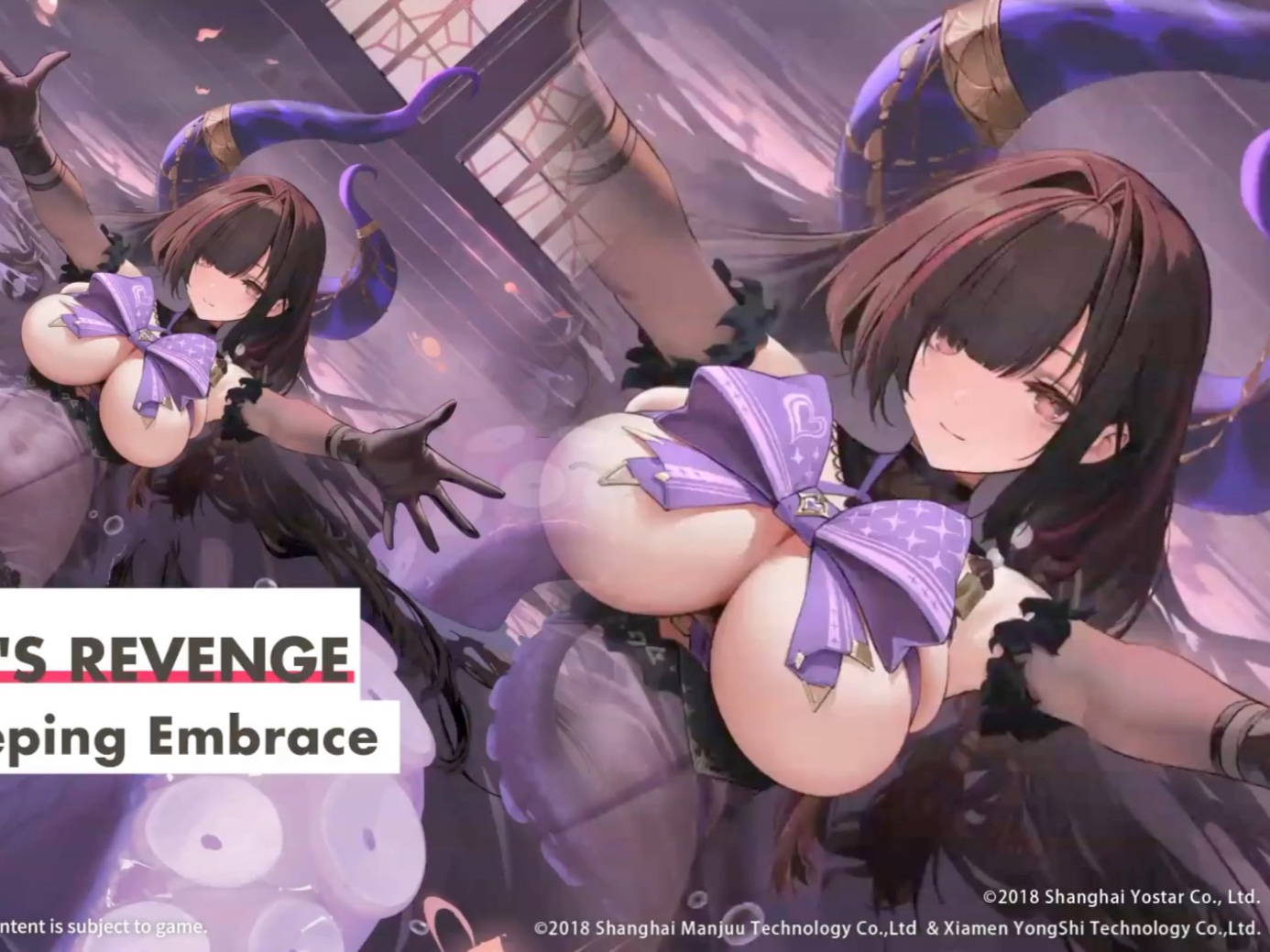 碧蓝航线 风帆活动 安妮女王复仇号 L2D皮肤 预览