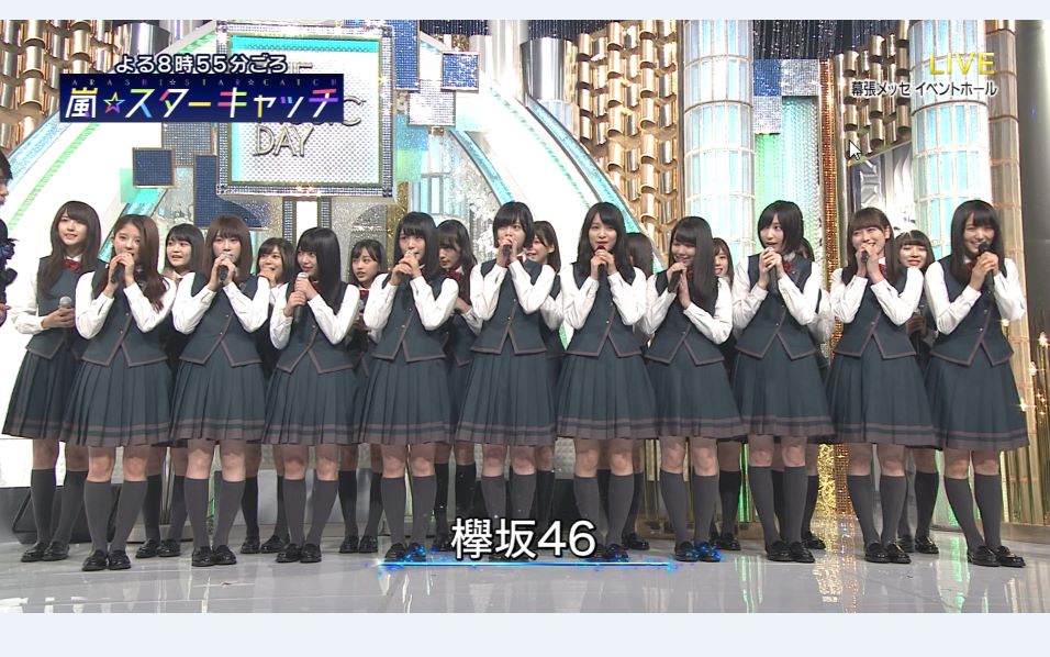 170701 the music day 女团剪辑 早安少女组 fairies e-girls akb48