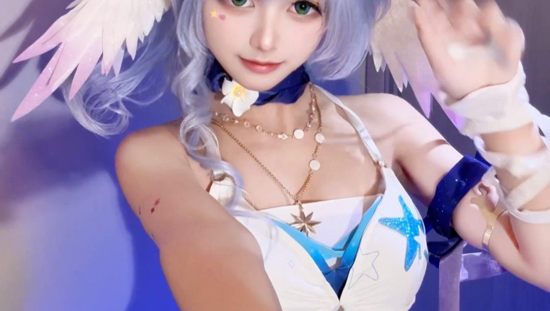 试了一下小鸟晴歌的衣服..！