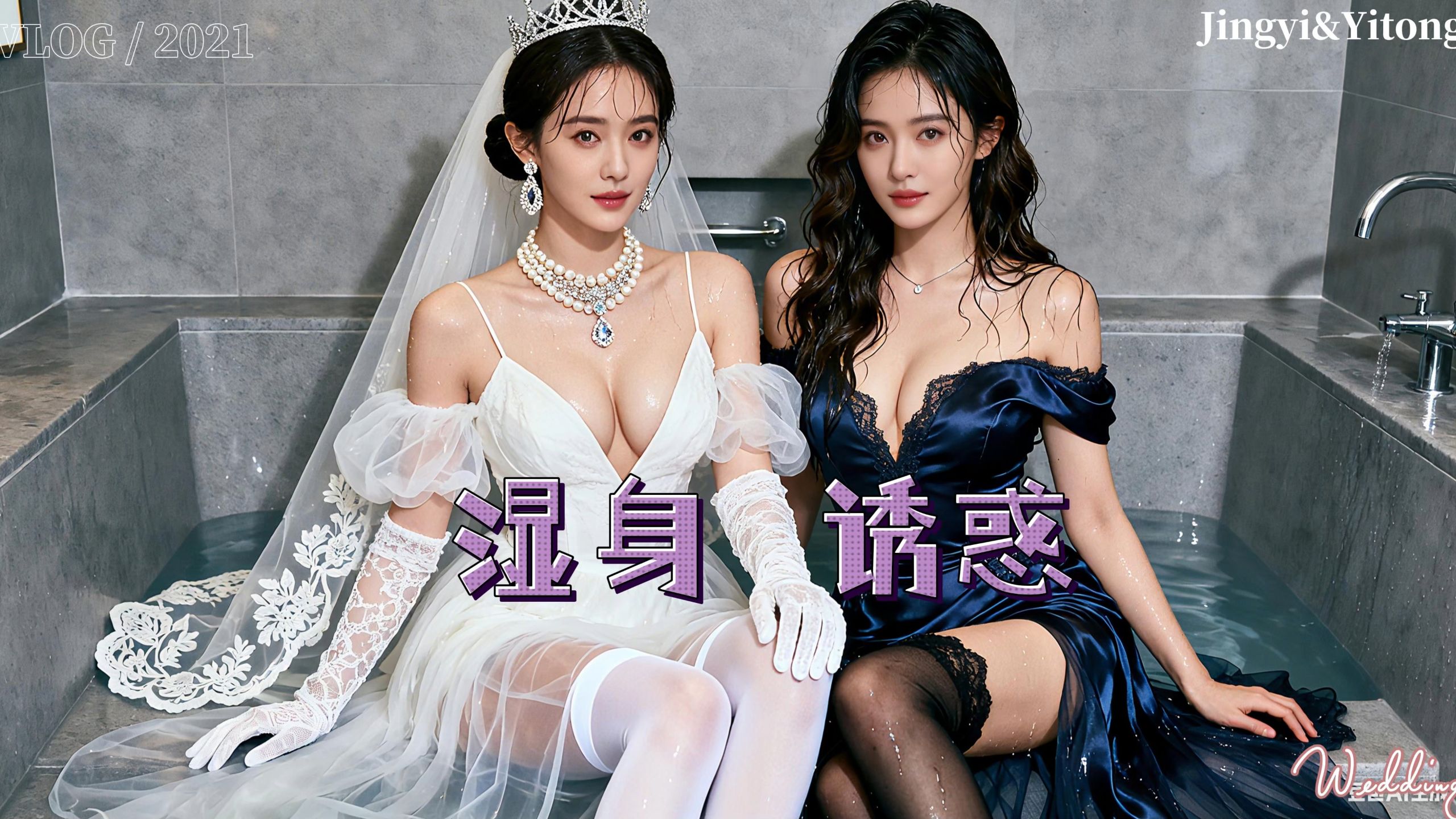 AI 落跑新娘 误入浴池