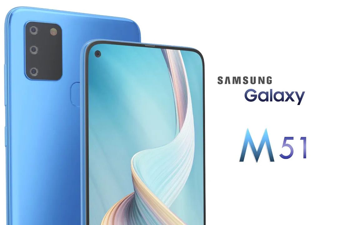 三星galaxym51概念设计骁龙730挖孔后置指纹外型年轻有活力
