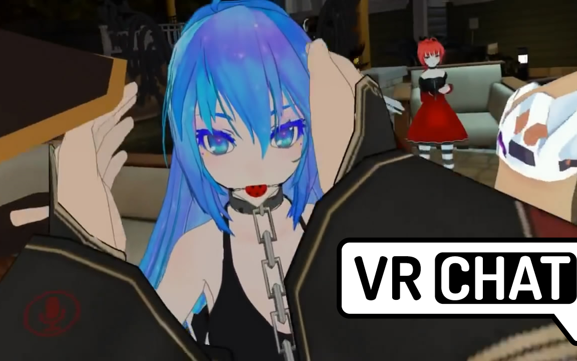 [ vrchat 生肉 ] 麻麻这些大姐姐太猥琐了 ( 虚拟现实