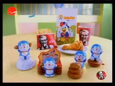 在哈哈少儿频道播出过肯德基广告合集 2004-2010年