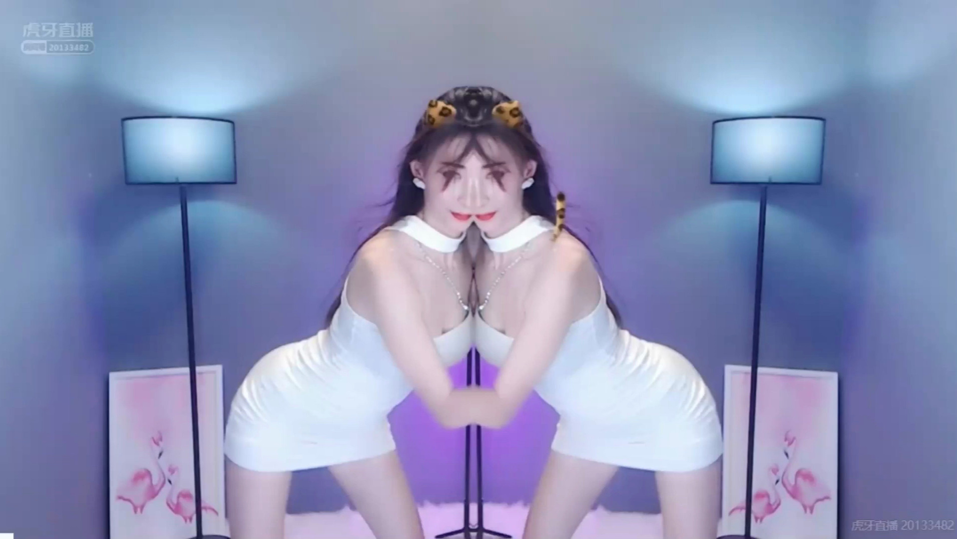 虎牙 斗鱼女主播 温婉儿 舞蹈剪辑回放