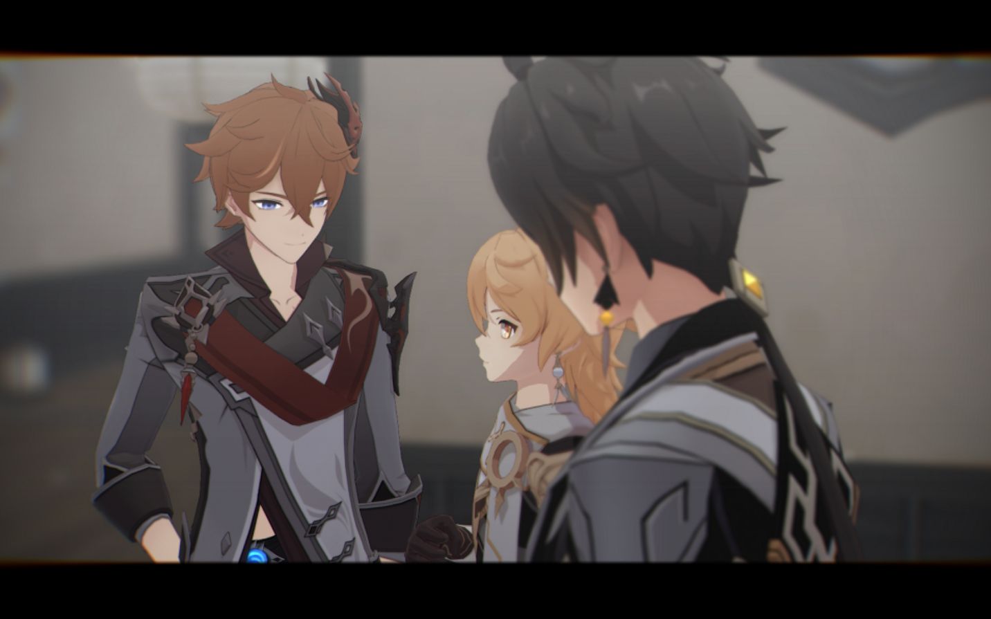 原神mmd总之给钟离塞了海鲜钟离达达利亚空