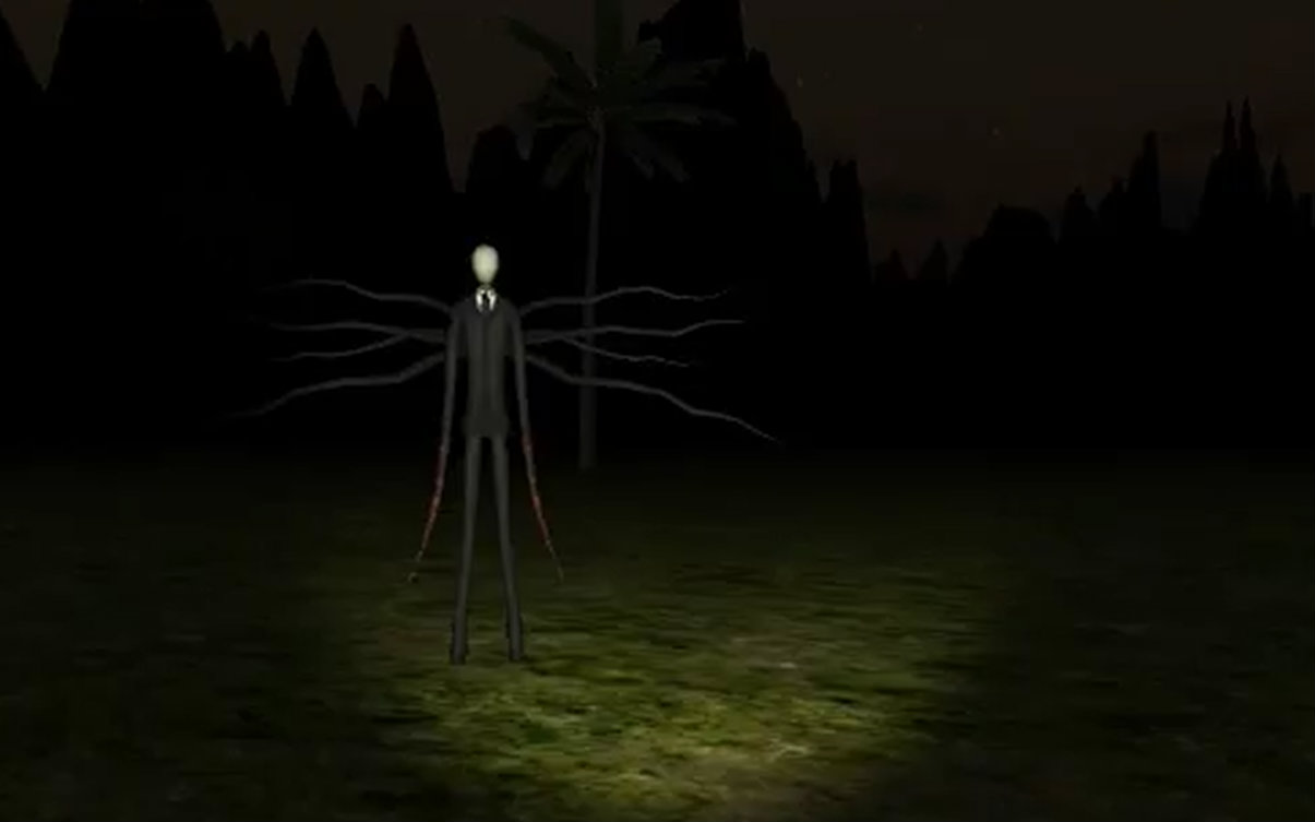 恐怖游戏《slender:深夜营地》-深夜寻找8页纸&椰子林中的瘦长鬼影