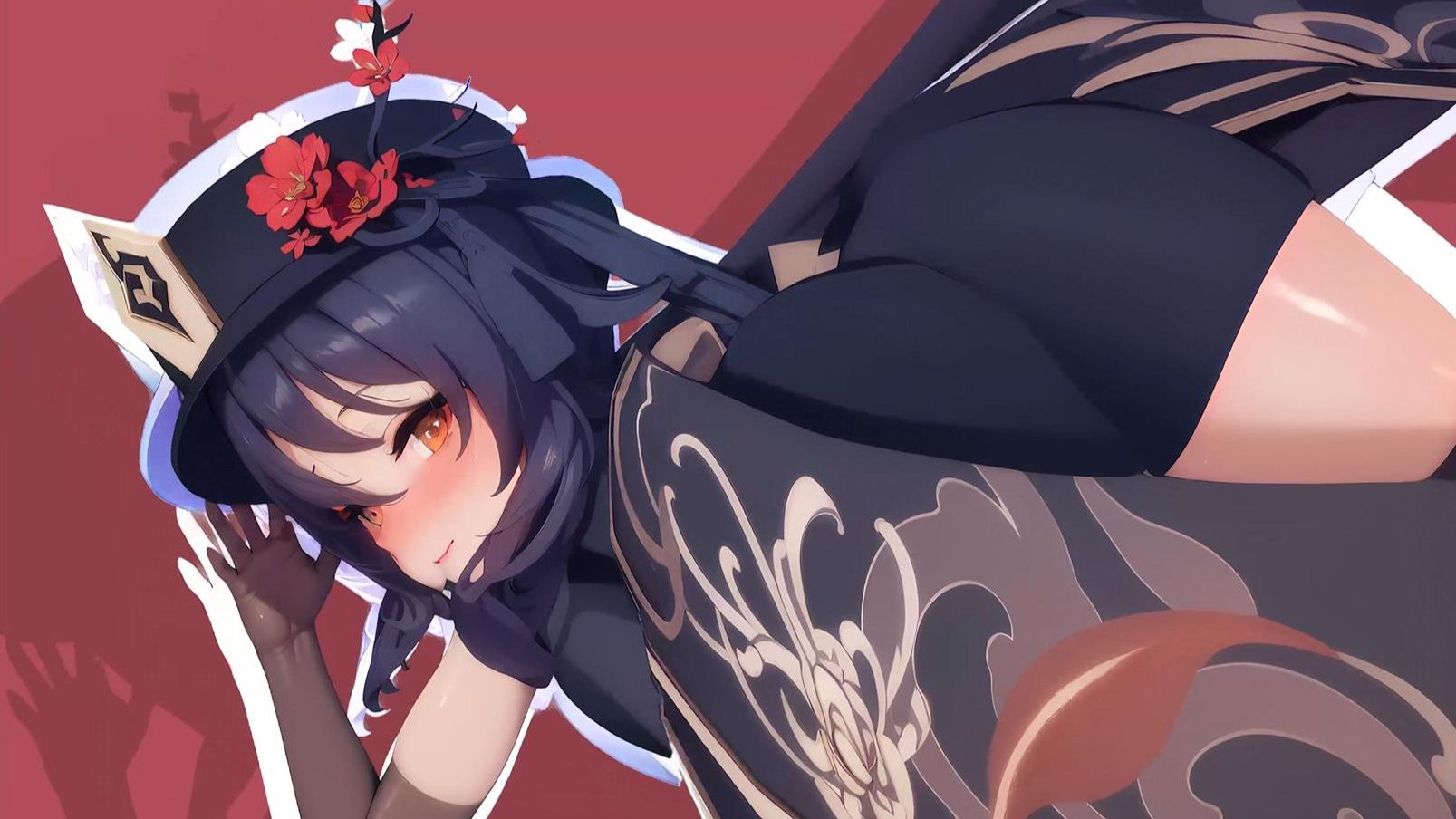 Pecan's skin drum temptation 🤤