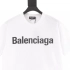 盘点一下Balenciaga巴黎世家背后字母印花圆领T恤