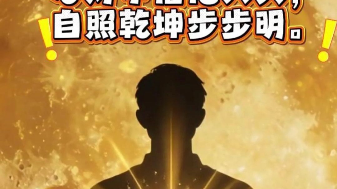 心灯不借他人火，自照乾坤步步明。