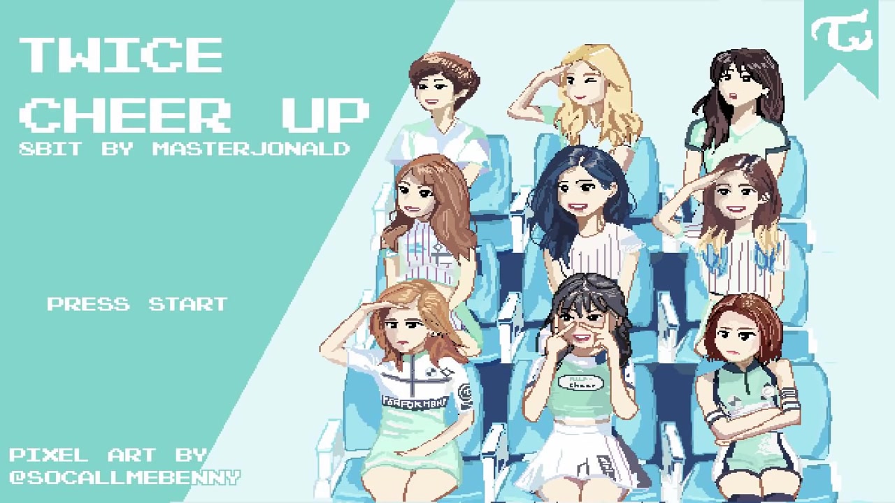 【twice】8bit cheer up和珍贵的爱