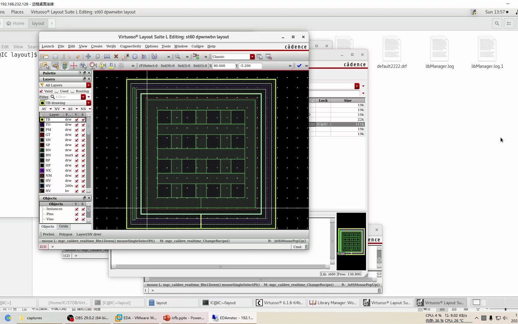 virtuoso版图设计之自动打pin和label功能使用