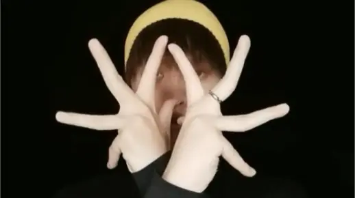 浪漫樱花手指舞