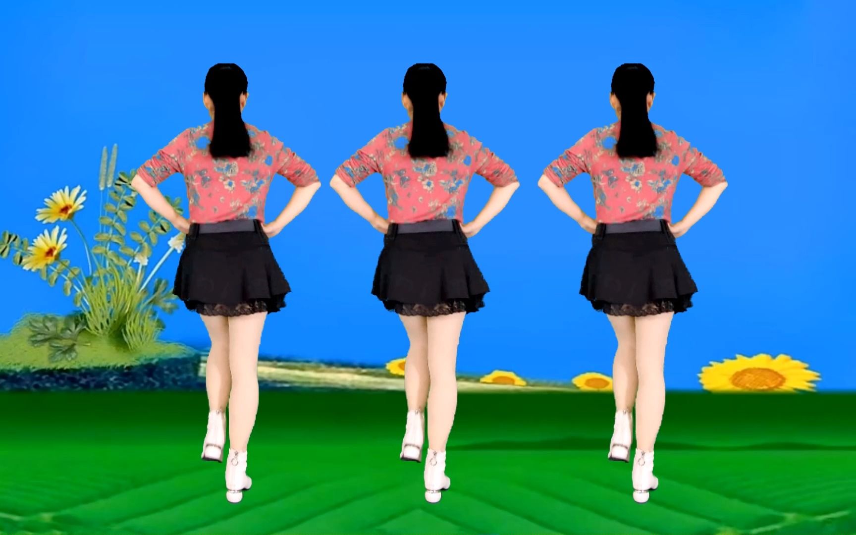 广场舞《别说人生有多苦》背面完整版