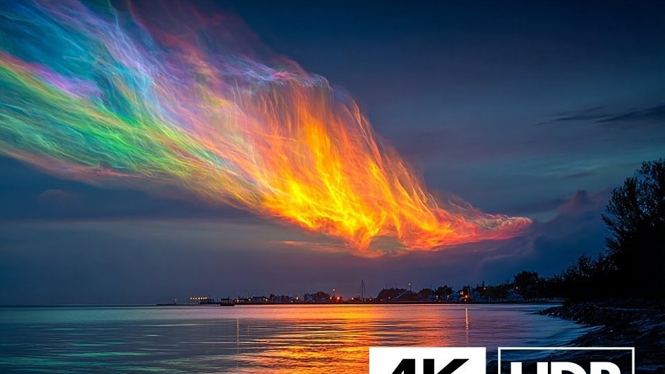 地球上的独特自然景观 4K HDR 杜比 - 放松风光影片