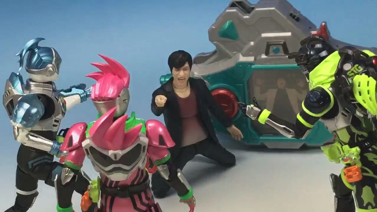 假面骑士ex-aid 用财团b的玩具再现18集名场景